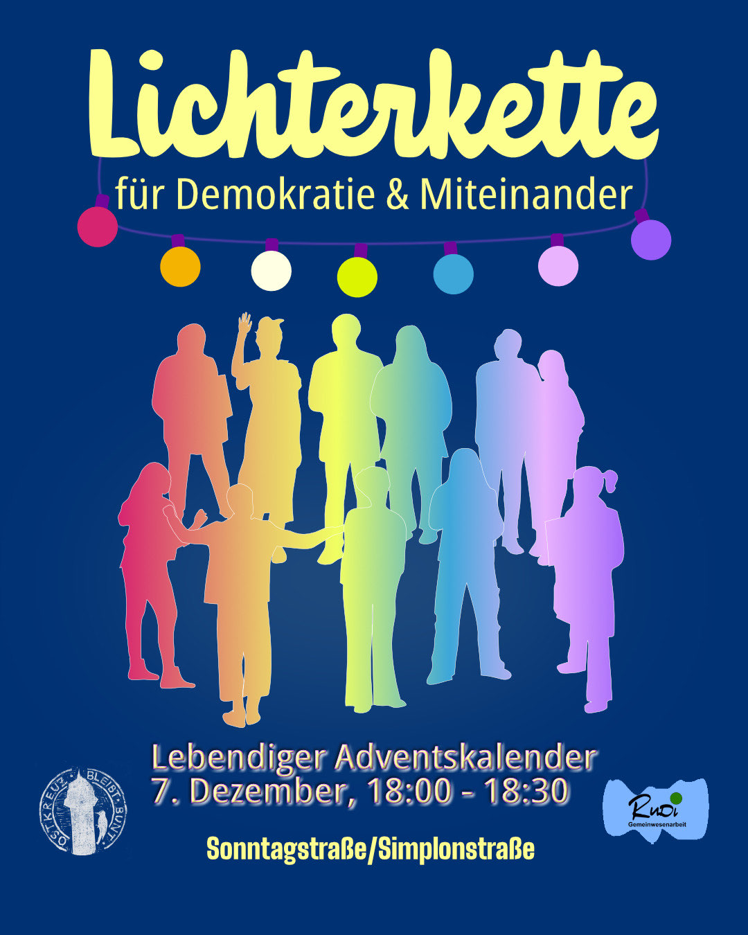 Aufruf zur Lichterkette am 07. Dezember