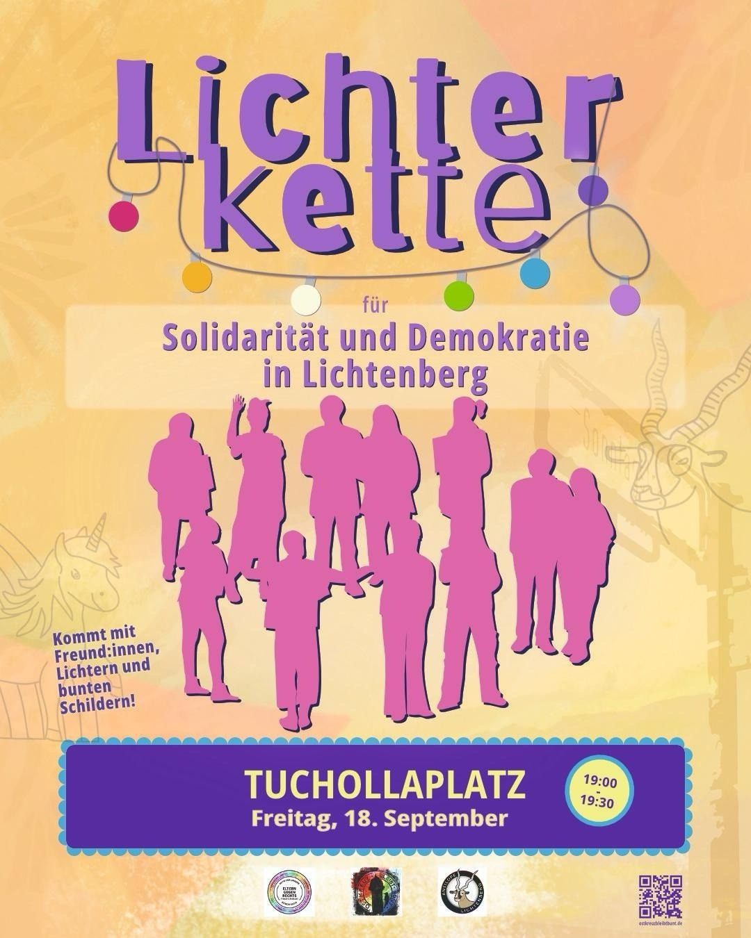 Kommt zur Lichterkette am 18.09.26 !