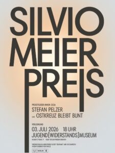 Silvio-Meier-Preis 2026 geht an Ostkreuz bleibt bunt